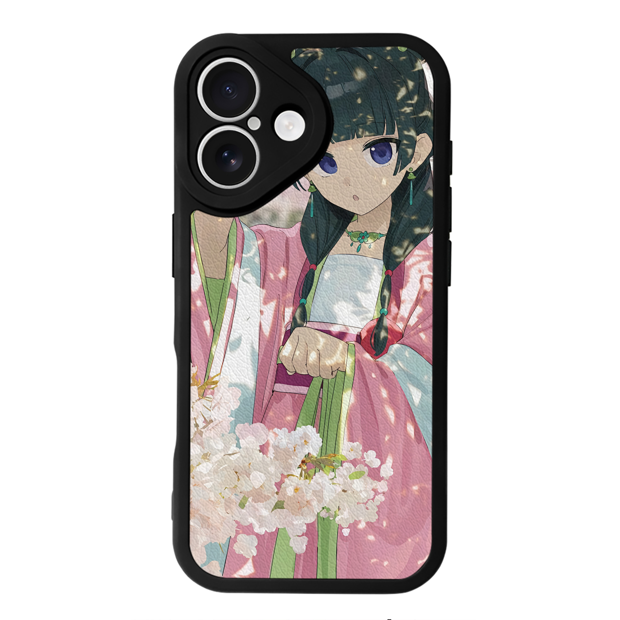 薬屋のひとりごと The Apothecary Diaries 【iPhone 16シリーズ対応】シリコンスマホケース（レザー調） 材質：シリコン